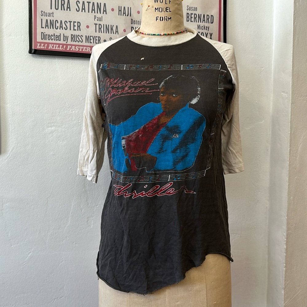 Authentic Michael Jackson thriller tour tee